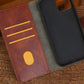 Embossed Flip Business Card Wallet Protective Cover - Stylish Wallet That Protects Your Business Cards & Ego