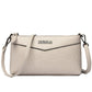 Embossed PU Texture Elderly Shoulder Messenger Bag with Multiple Color Options - embossed pu texture elderly shoulder
