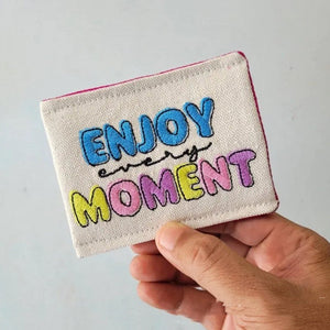 Embroidery Pill Case Sleeve Set with Multiple Pockets for Storage - That Packs a Laugh and Protection pill case sleeve