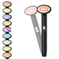 Black Multi-Function Eye Beautification Instrument with EMS Vibration and Phototherapy - Nine Colors of Fun Unleashed