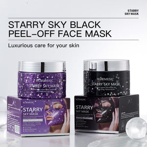 English Starry Sky Tearing Facial Mask for Skin Brightening and Rejuvenation - english starry sky tearing mask