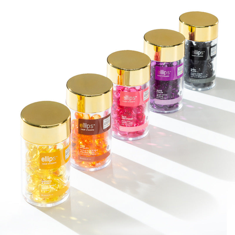 Hair Repair Capsules with Essential Oils to Improve Softness and Damage - Oil for Silky Smooth Bliss essential oil