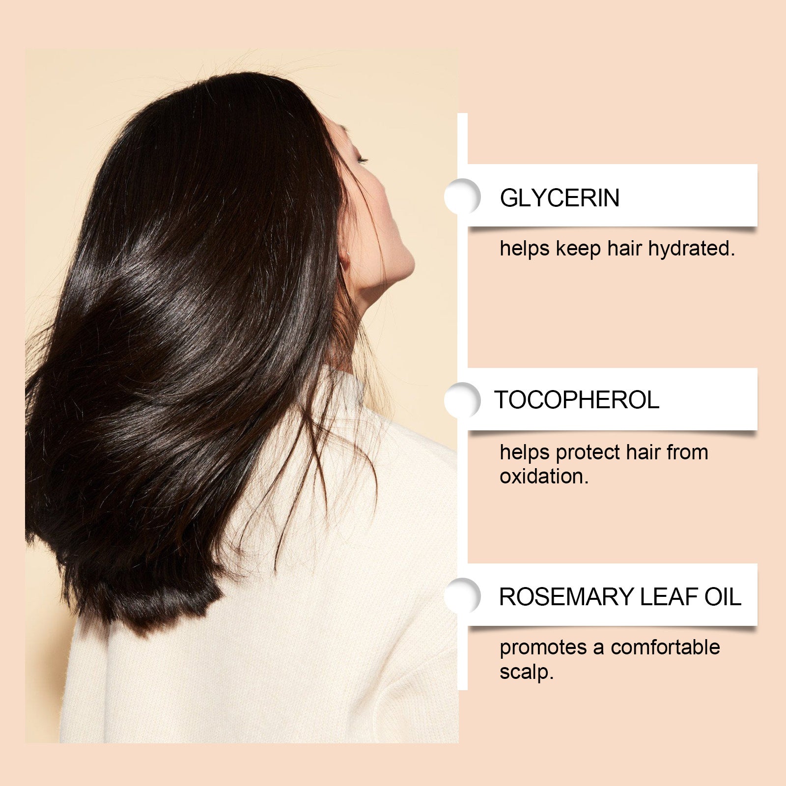 Essential Oil for Hair Care 60ml Natural Nourishing Treatment - Teleplus essential oil