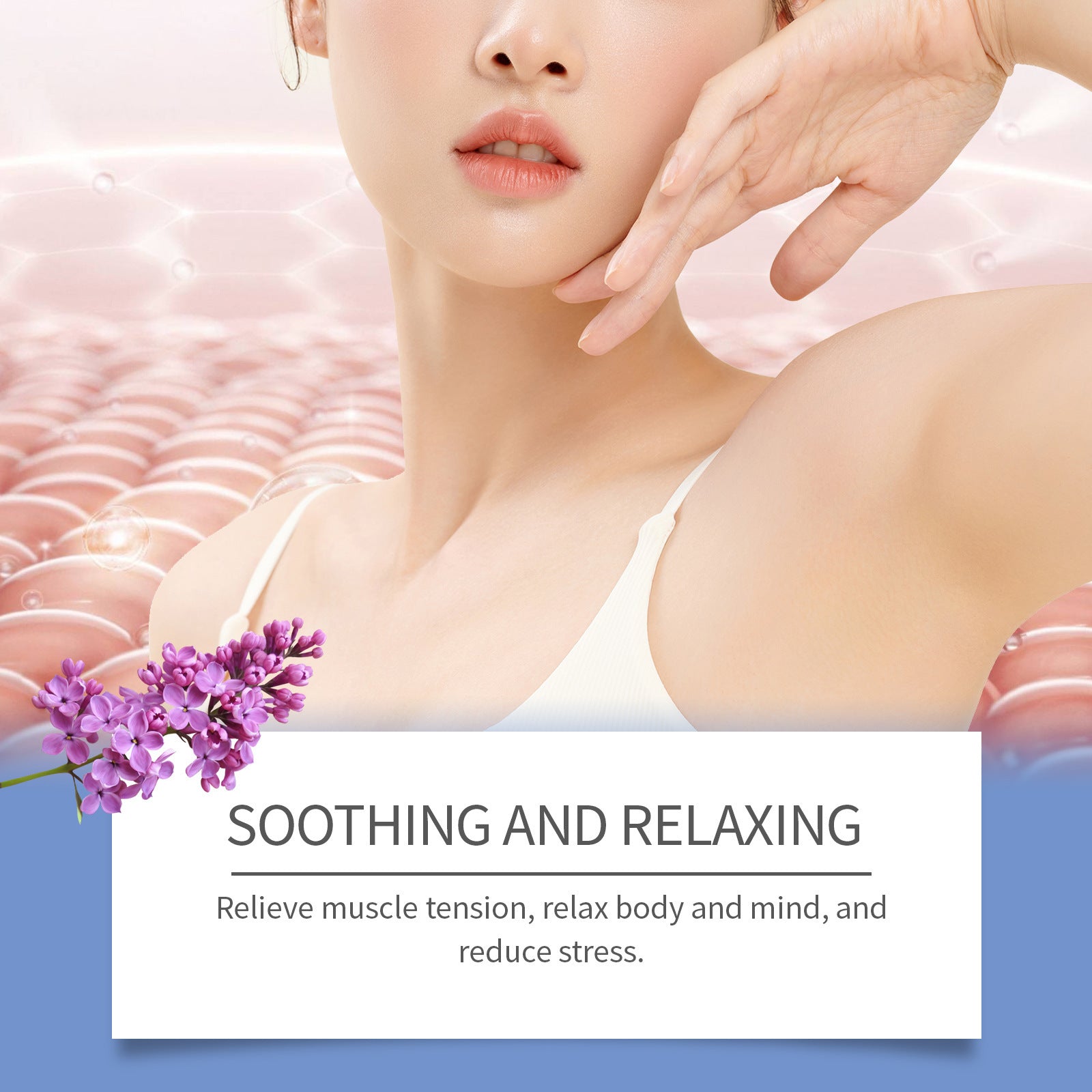 Essential Oil for Skin and Body Care with Geranium Frankincense Sandalwood - Teleplus 30ml geranium frankincense