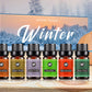 Essential Oil Set for Air Purification and Refreshing Rooms 60ml Pack of 6 - Room essential oil