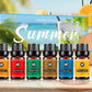 Essential Oil Set for Air Purification and Refreshing Rooms 60ml Pack of 6 - Room essential oil