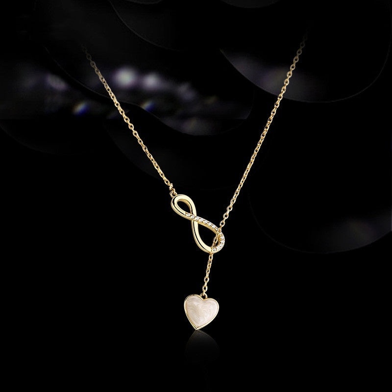 Eternal Jewelry High Sense Necklace Light Luxury Minority Temperament Clavicle Chain - Eternal Jewelry High Sense