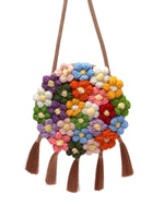 Ethnic Fluffy Bag Floral Small Cross-Body Shoulder for Fashion Trend - Teleplus ethnic fluffy bag fashion trend floral