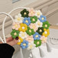 Ethnic Fluffy Bag Floral Small Cross-Body Shoulder for Fashion Trend - Teleplus ethnic fluffy bag fashion trend floral
