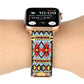 Ethnic Style Leather Strap Fashion Personality Wristband - Ethnic Style Leather Strap Wristband for Apple Watch