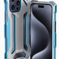 European-American Aluminum Alloy Skeleton Case with Heat Dissipation for iPhone 15 Series - Shell Hot Phones and Cool