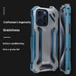 European-American Aluminum Alloy Skeleton Case with Heat Dissipation for iPhone 15 Series - Shell Hot Phones and Cool
