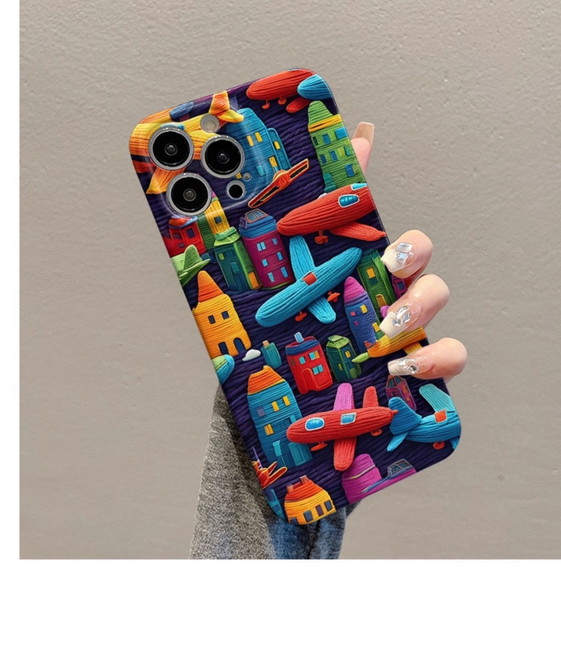 European American Art TPU Fall Protection Phone Case for iPhone Models - Teleplus