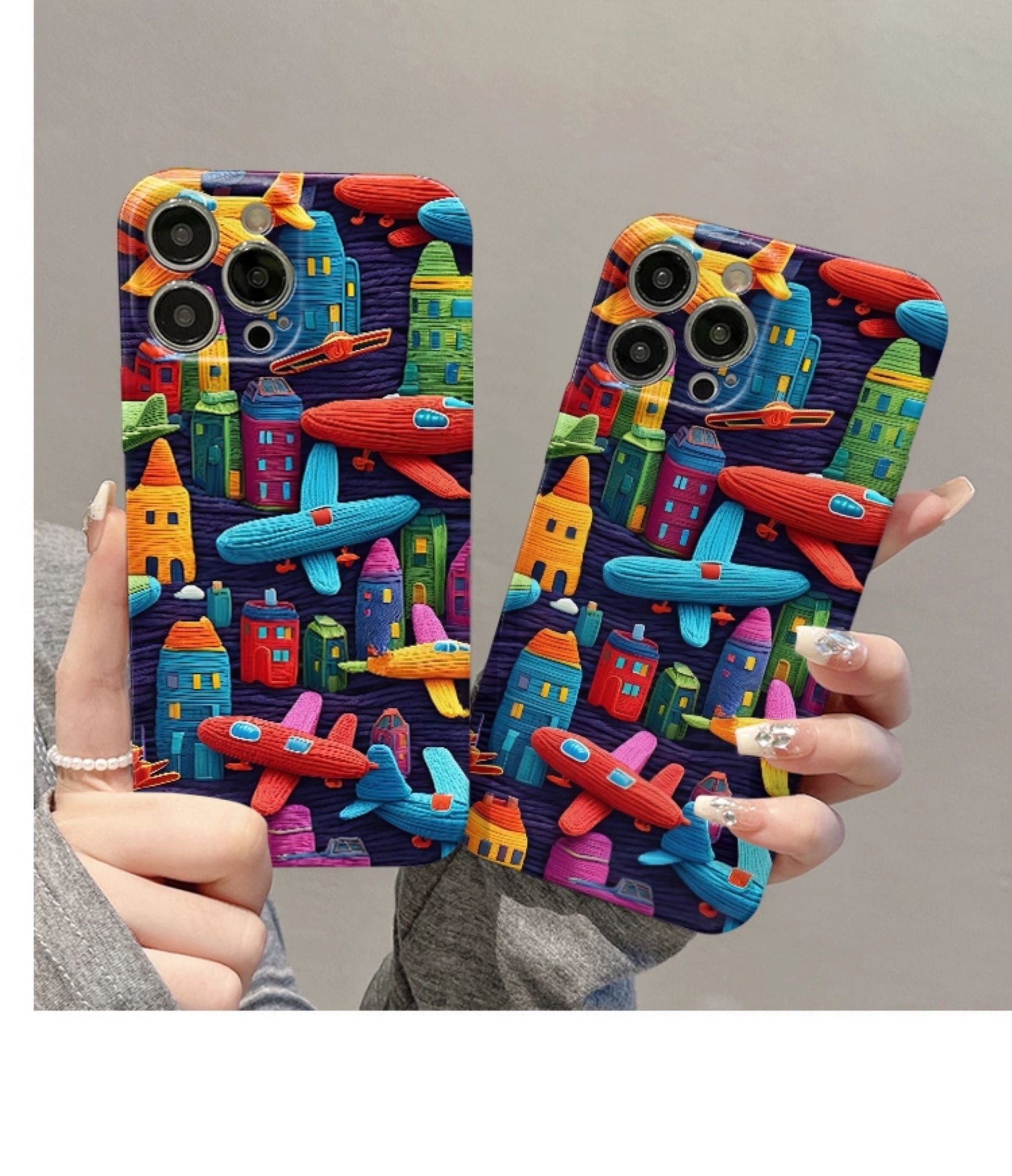 European American Art TPU Fall Protection Phone Case for iPhone Models - Teleplus