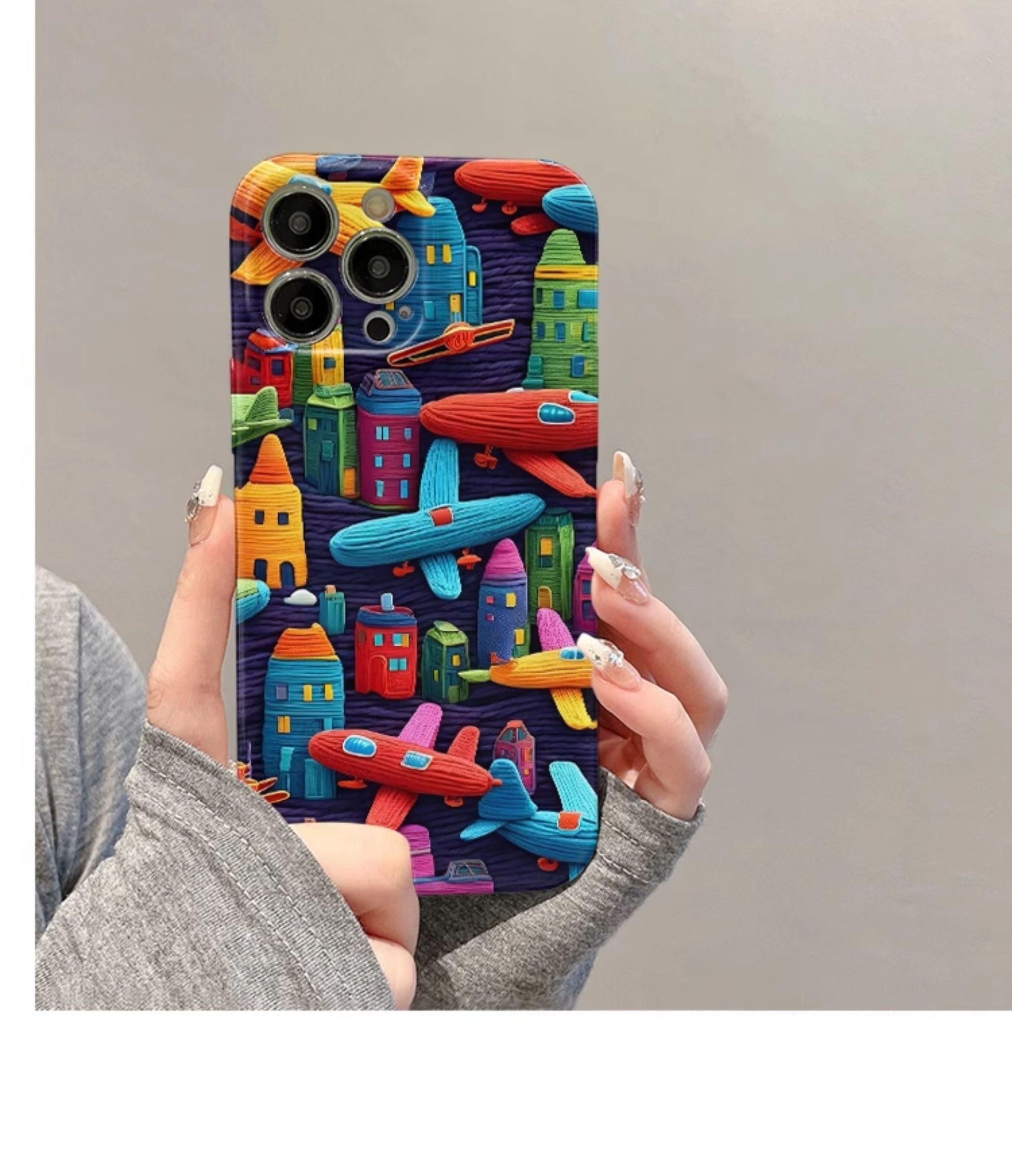 European American Art TPU Fall Protection Phone Case for iPhone Models - Teleplus