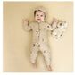 European And American Baby Jumpsuit Cotton Long Sleeve Butt Wrap Clothes - Baby Jumpsuit with Long Sleeve and Dino Chic