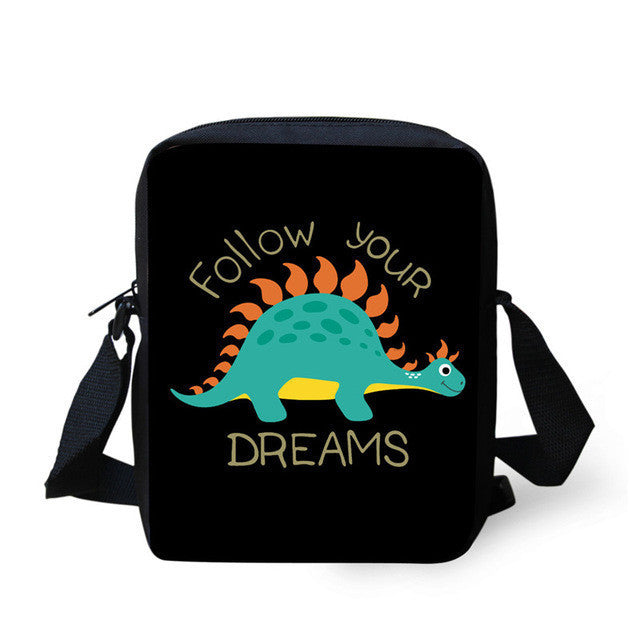 European And American Cartoon Dinosaur Schoolbag - Cartoon Dinosaur Schoolbag for Dapper Young Scholars