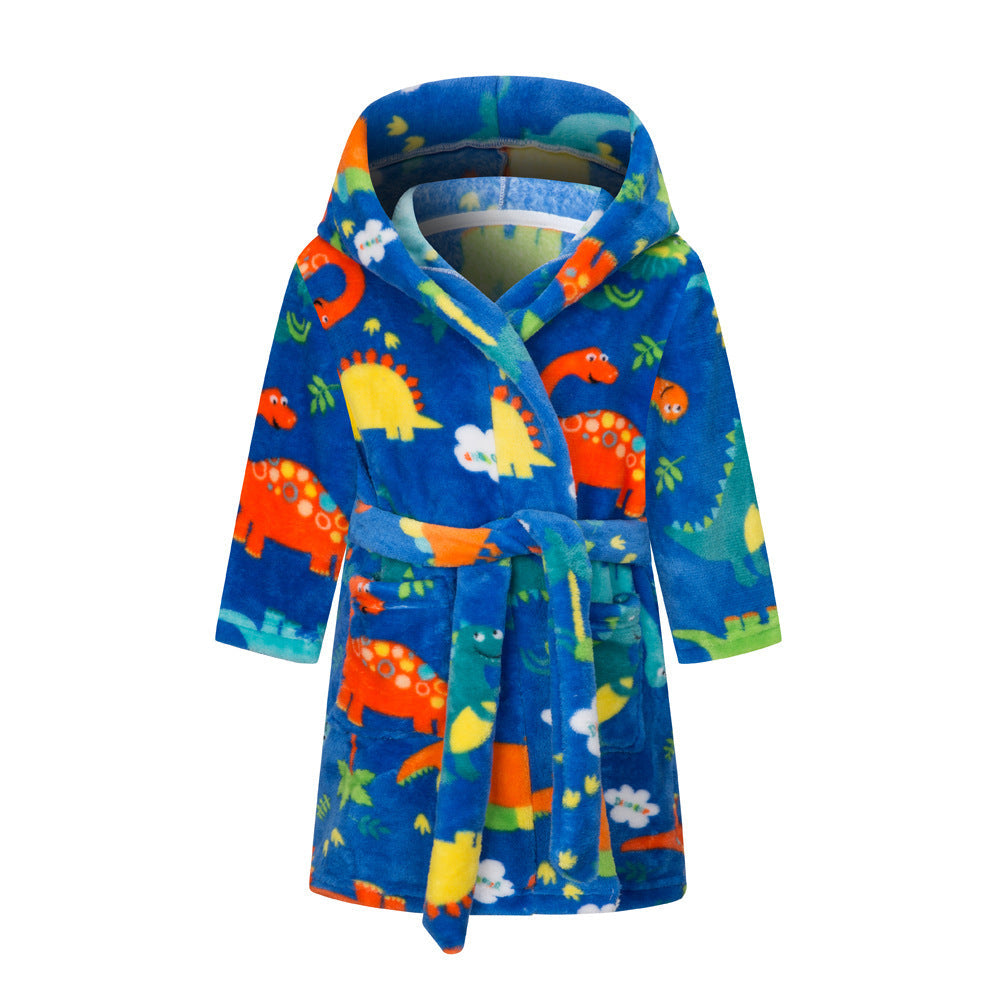 Colorful Animal and Space Toy Collection for United States Fans with CHF - Tie Dye Dreams in Starry Sky Bathrobes Kids