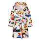 Colorful Animal and Space Toy Collection for United States Fans with CHF - Tie Dye Dreams in Starry Sky Bathrobes Kids