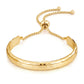 European And American Style Design Copper Plating 18K Real Gold Adjustable Bracelet Light - European American Style 18K