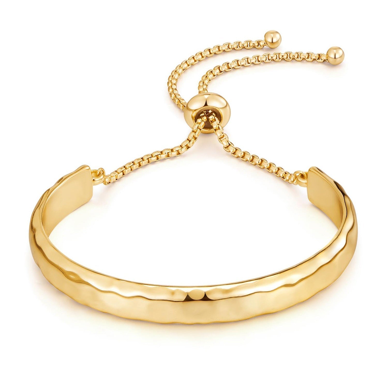 European And American Style Design Copper Plating 18K Real Gold Adjustable Bracelet Light - European American Style 18K