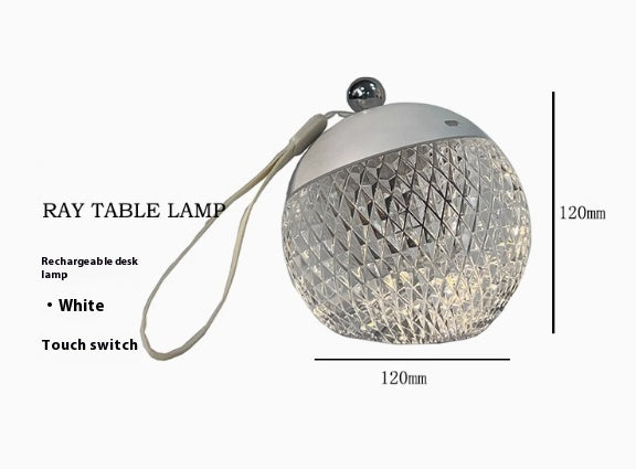 European Style Control Touch Night Lamp with Dimmable LED Light - Teleplus portable small night lamp modern minimalist