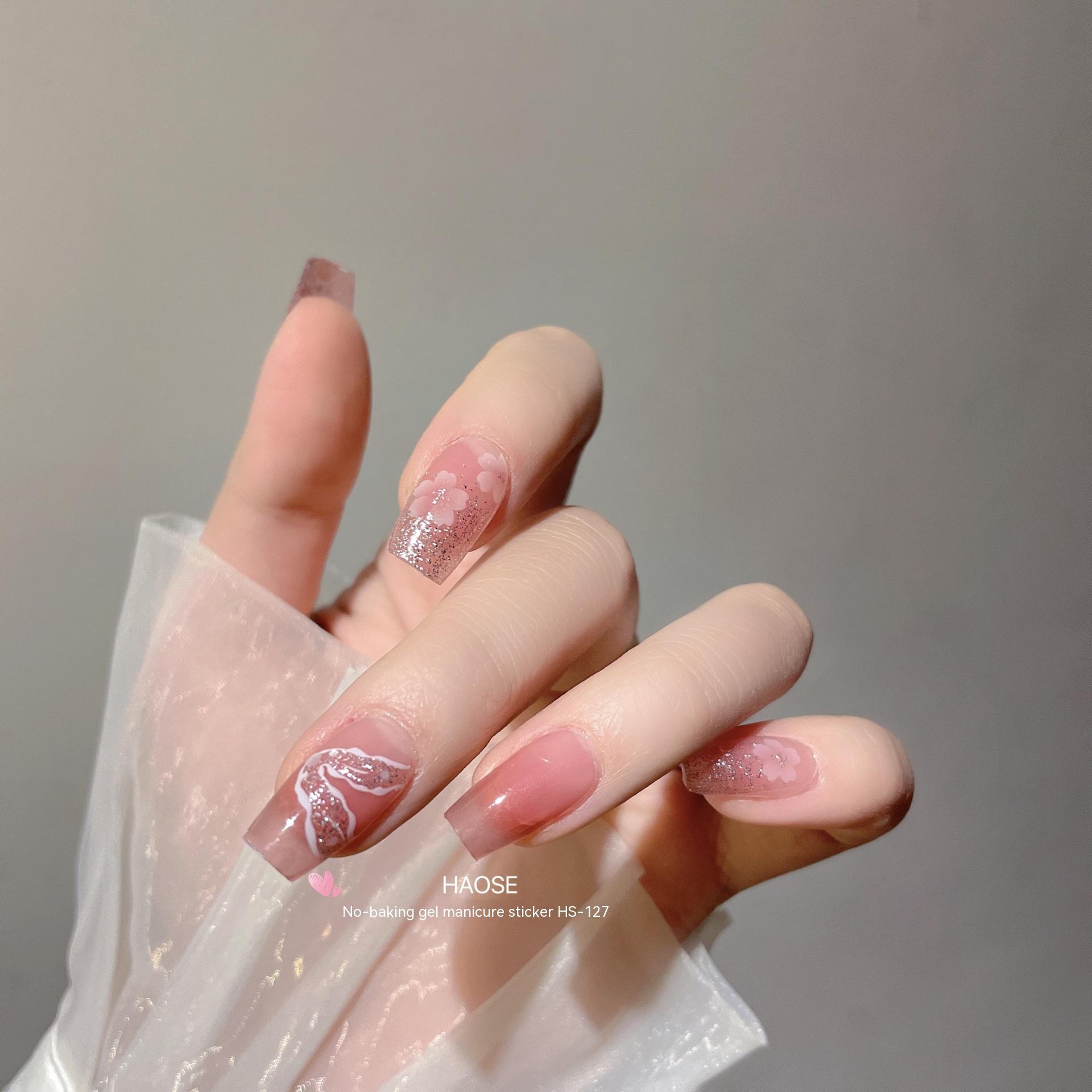 European Style Gel Nail Paste Kit with Sticker and Accessories - Teleplus Stickers gel nail paste european