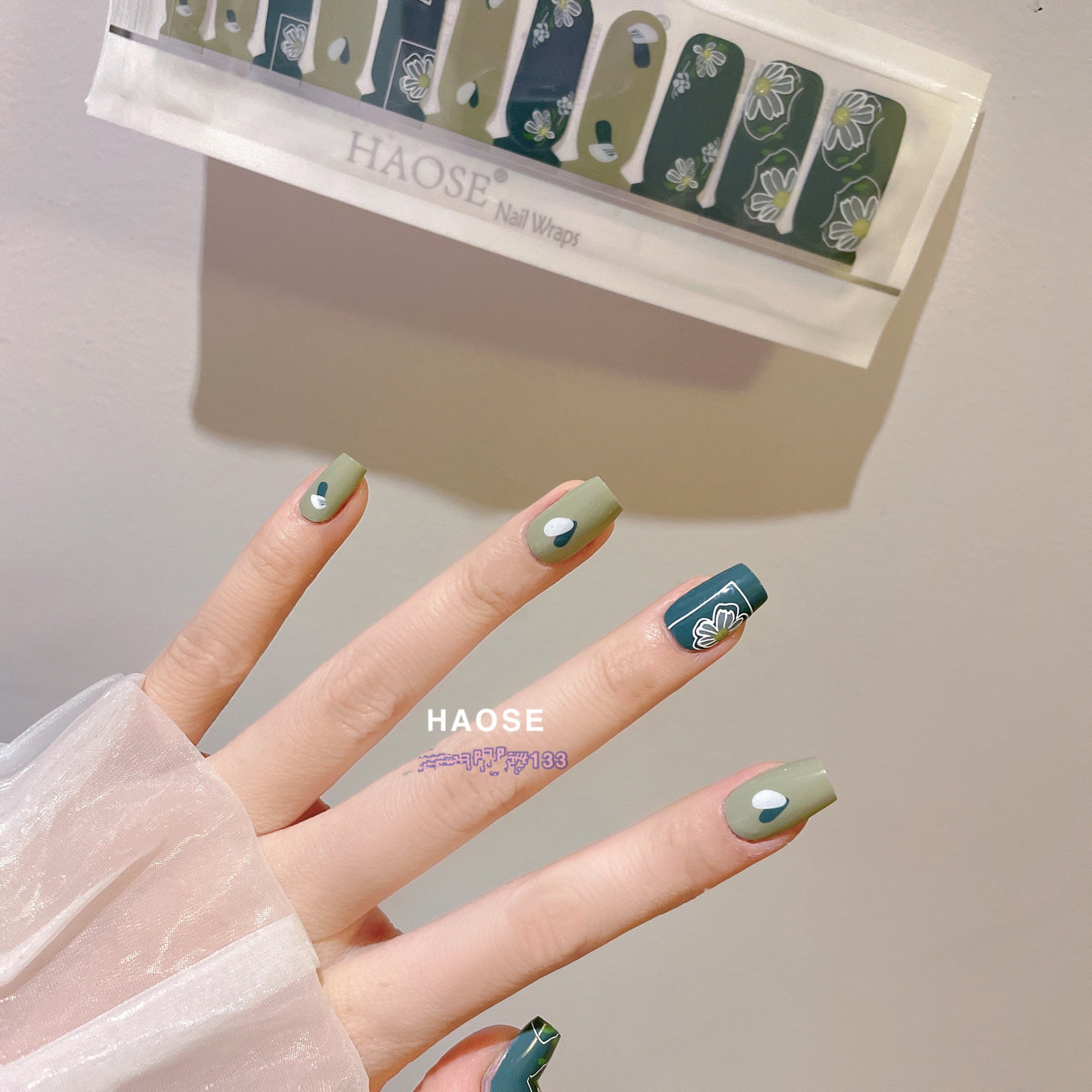 European Style Gel Nail Paste Kit with Sticker and Accessories - Teleplus Stickers gel nail paste european