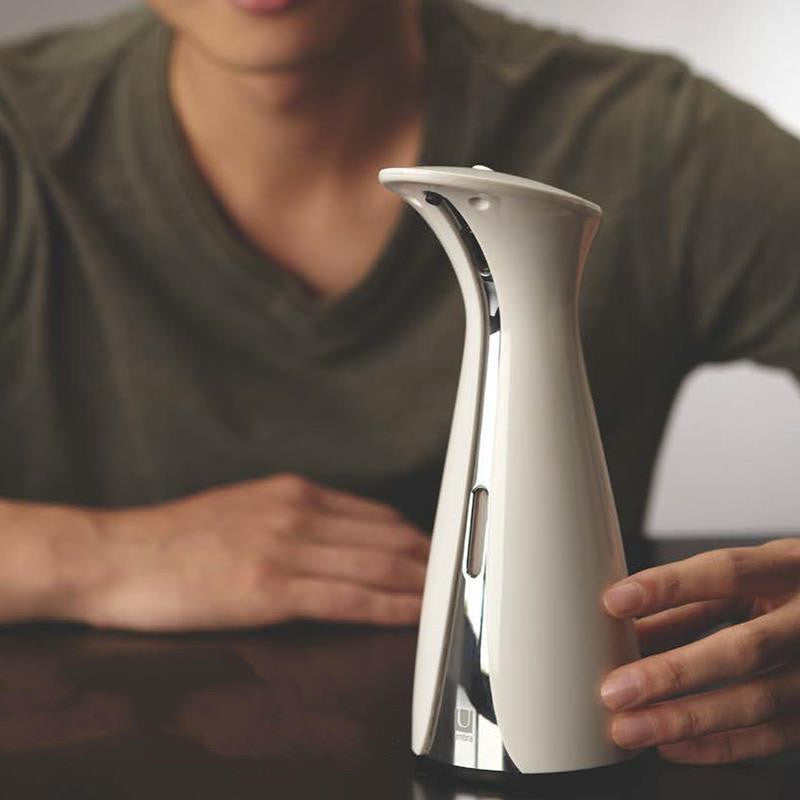 European Style Household Plastic Hand Sanitizer Bottle 9x11x25cm - Induction Soap Dispenser Fun european style