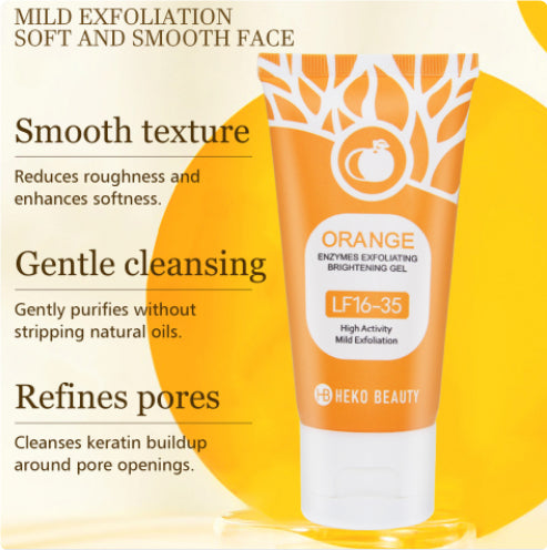 Exfoliating Gel for Face Blackhead Removal Hydrating and Moisturizing Cleanser - Teleplus exfoliating gel