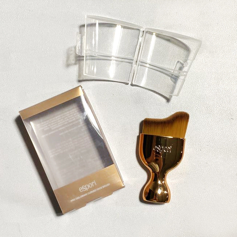 Explosive Golden Espori Foundation Brush for Flawless Makeup Application - Get with explosive golden espori foundation