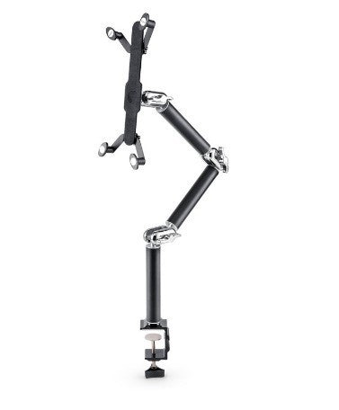 Extensionable Desktop Tablet Computer Stand with Multiple Sections and Bases - Teleplus extensionable desktop tablet