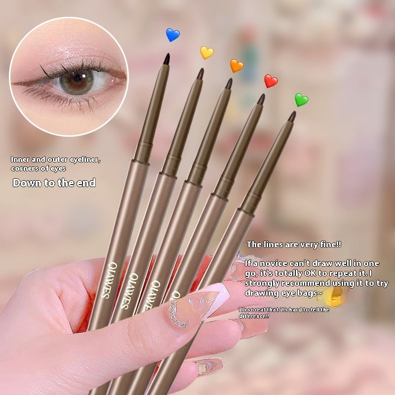 Extremely Fine Eyeliner Pen Crouching Silkworm Liquid with Assorted Colors - Teleplus extremely fine eyeliner glue pen