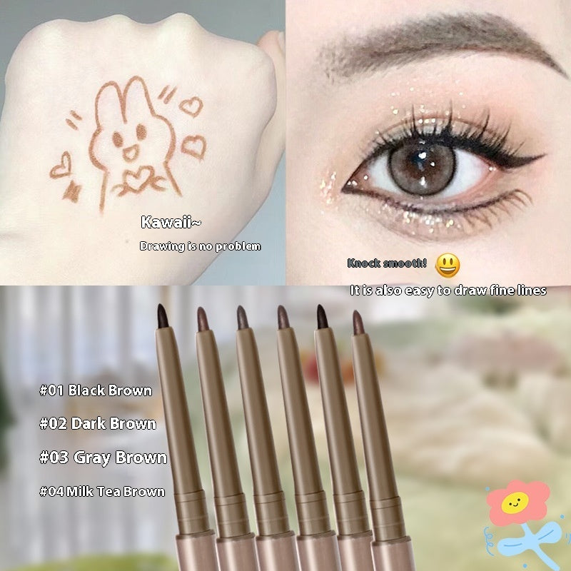 Extremely Fine Eyeliner Pen Crouching Silkworm Liquid with Assorted Colors - Teleplus extremely fine eyeliner glue pen