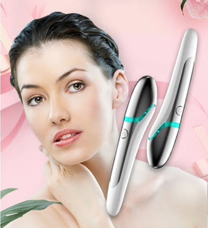 Professional Beauty Eye Device with Vibration and Electrical Output for the United States - Zap Your Bags Away
