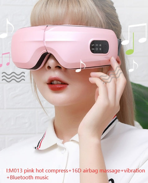 Eye Massager Air Pressure Vibration Eye Protector Bluetooth Eye Massage Relax Migraines Relief Improve Sleep - Snooze