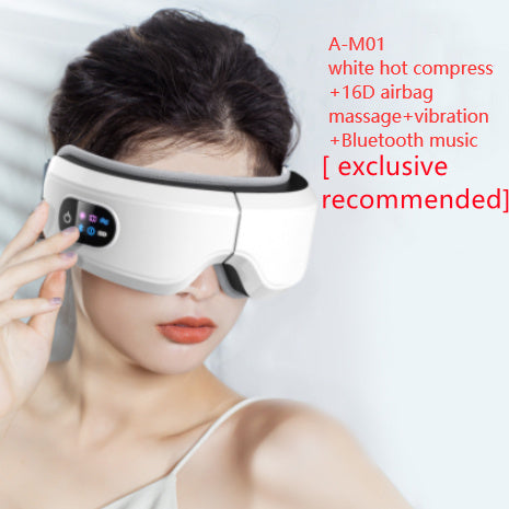 Eye Massager Air Pressure Vibration Eye Protector Bluetooth Eye Massage Relax Migraines Relief Improve Sleep - Snooze