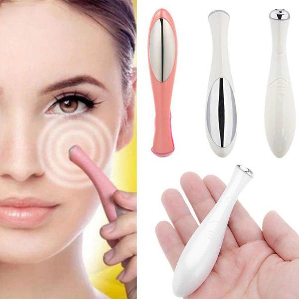 Pink White Eye Bag and Wrinkle Removal Device for Skin Care in United States - Wave Goodbye to Bags with This Funny