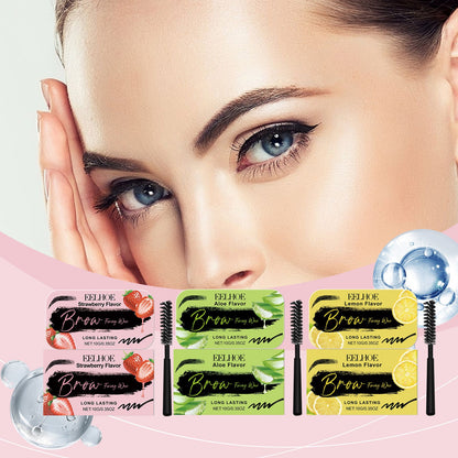 Eyebrow Modeling Wax for Shaping Lasting Makeup 10g with Flavors - Teleplus eyebrow modeling wax shaping lasting makeup