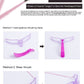 Eyebrow Shape Stencil Aid Set for Perfect Design in Pink Packaging - eyebrow shape stencil aid