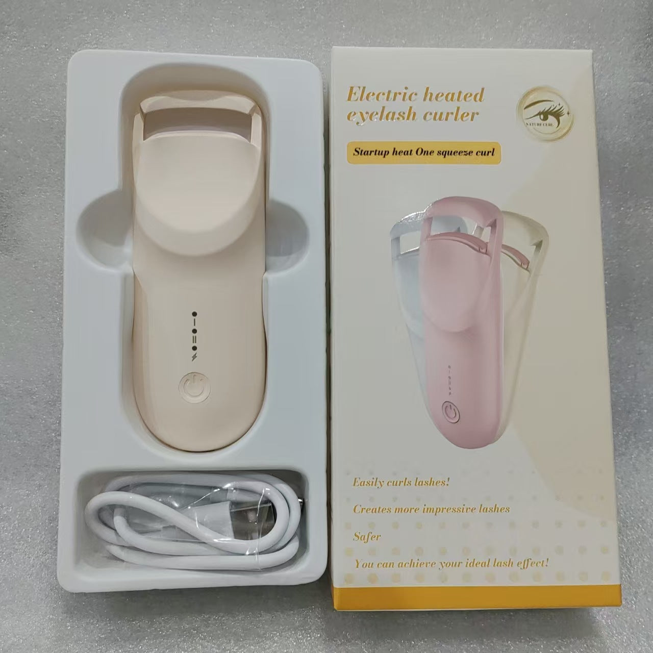 Eyelash Curler Available in Chinese Packaging and English Multiple Colors - Teleplus english packaging chinese eyelash
