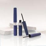 Eyelash Growth Serum 5ml Blue Brush Black Gold Silver Bubble Head Aluminum Tube - blue eyelash growth