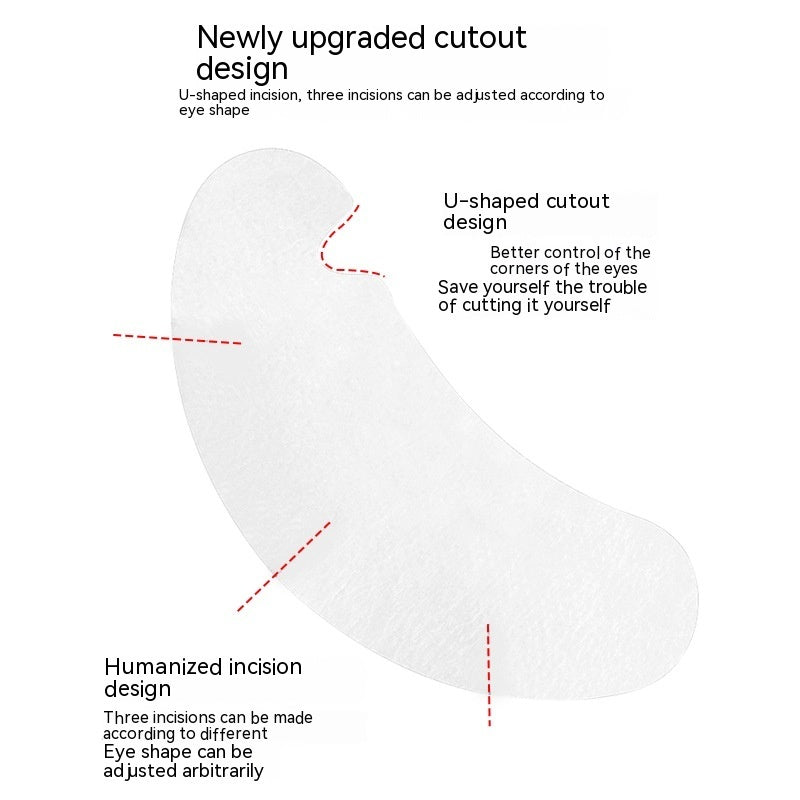 Eyelash Hydrogel Pearlescent Patch in Gold Pink Purple Fox Packaging - Teleplus Planting planting eyelash hydrogel