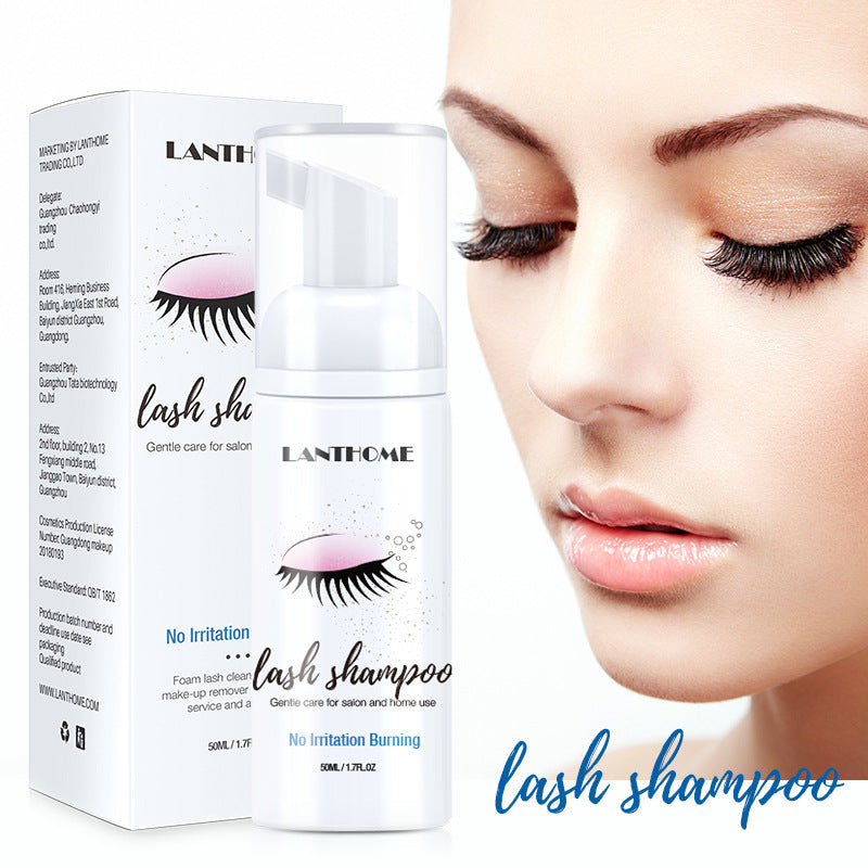 United States Eyelash Shampoo Deep Cleansing 50ml CHF Cosmetic Product - For Lashes That Party Too Hard united states