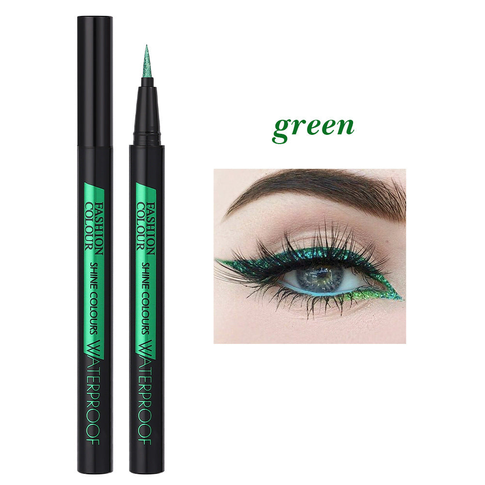 Eyeliner Pearl Color Waterproof Brightening Shelf with Multiple Shades for Makeup - Teleplus eyeliner pearl color