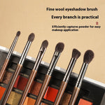Eyeshadow Brush Set with Fine Guangfeng Wool and Mesh Storage Bags - eyeshadow brush set fine guangfeng wool super