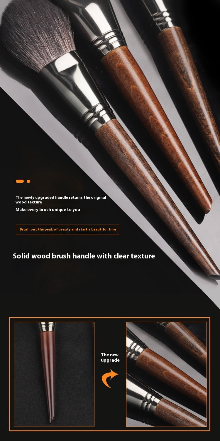 Eyeshadow Brush Set with Fine Guangfeng Wool and Mesh Storage Bags - eyeshadow brush set fine guangfeng wool super