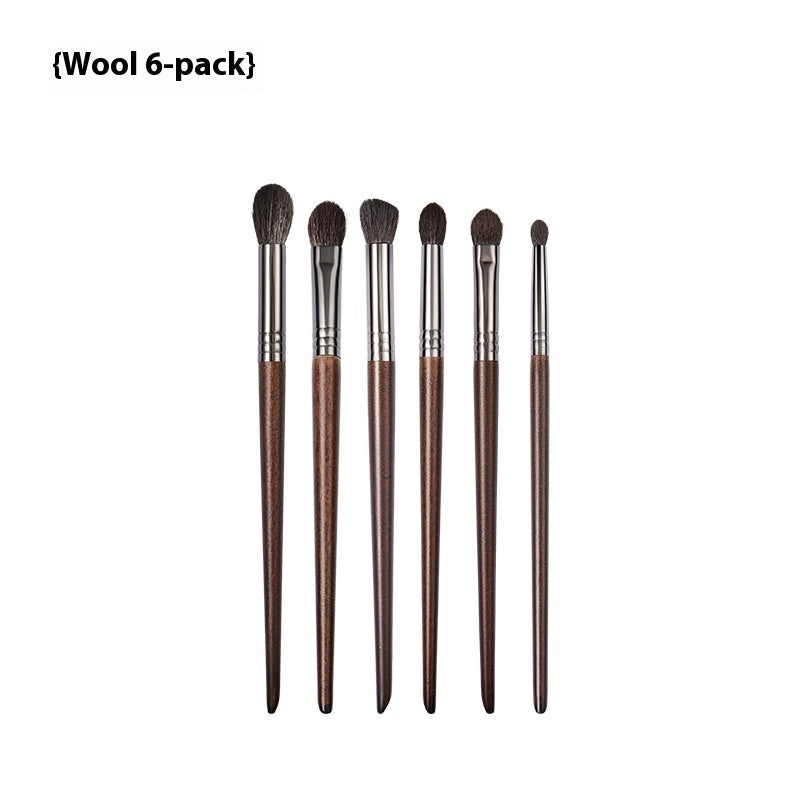 Eyeshadow Brush Set with Fine Guangfeng Wool and Mesh Storage Bags - eyeshadow brush set fine guangfeng wool super