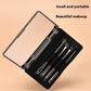 Eyeshadow Brush Set with Toothbrush Handle Synthetic Fiber Makeup Brushes - toothbrush handle eyeshadow brush set