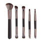 Eyeshadow Brush Set with Toothbrush Handle Synthetic Fiber Makeup Brushes - toothbrush handle eyeshadow brush set